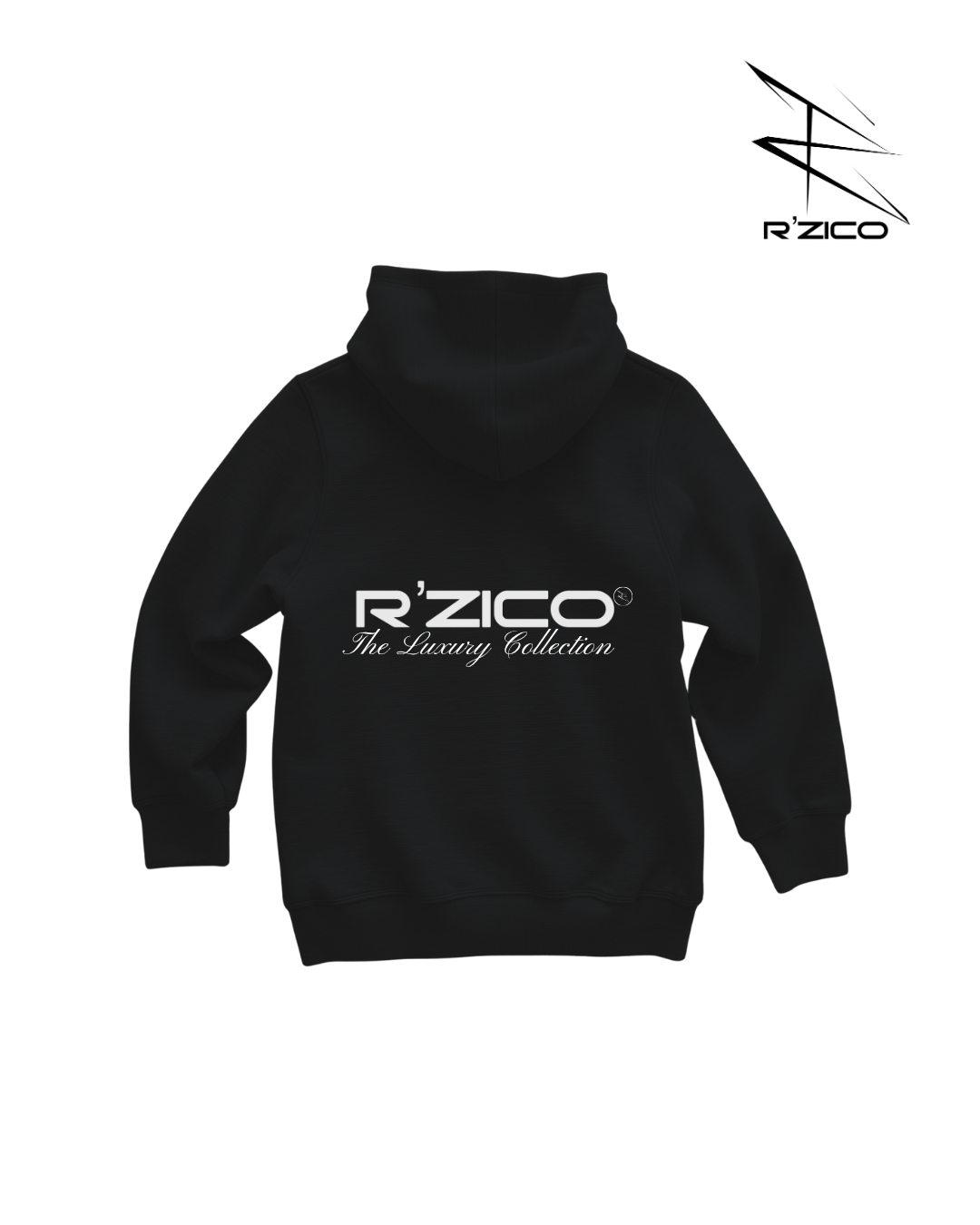 Oversized Luxury Collection Hoodie - Black